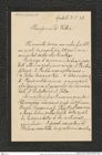 Nachlass Franz Steindachner, Brief von Giorgio Kolombatovic an Franz Steindachner (02.01.1882), Inv.Nr. 275.11, Seite 1